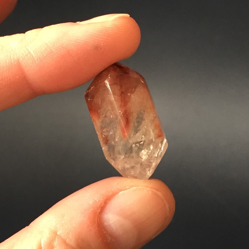 Red Rabbit Hair Quartz 🔥 Double Terminated 💎Natural stone
